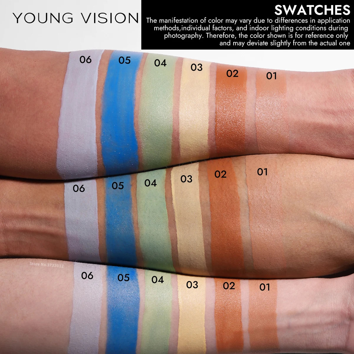 Yellow Orange Liquid Concealer Foundation Primer Base Facial Repair Dark Circles Corrector Skin Tone Purple Brighten Concealer - Merit Sell