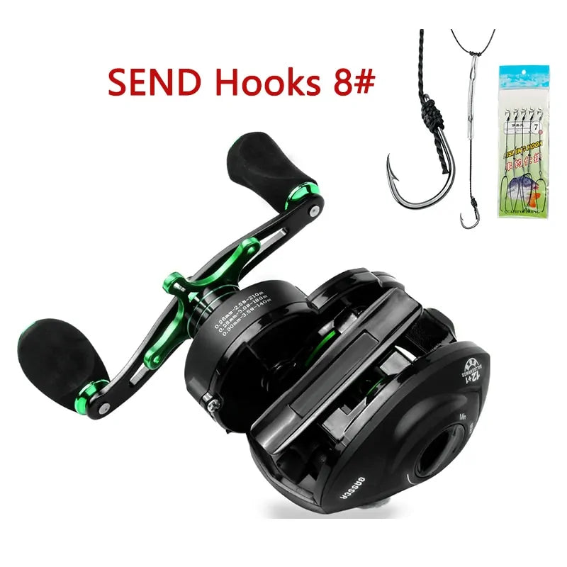 Premium Bait Casting Fishing Reels - Smooth & Precise