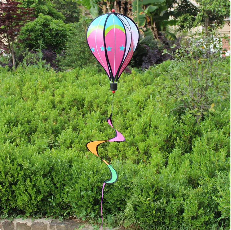 Colorful Hot Air Balloon Wind Spinner