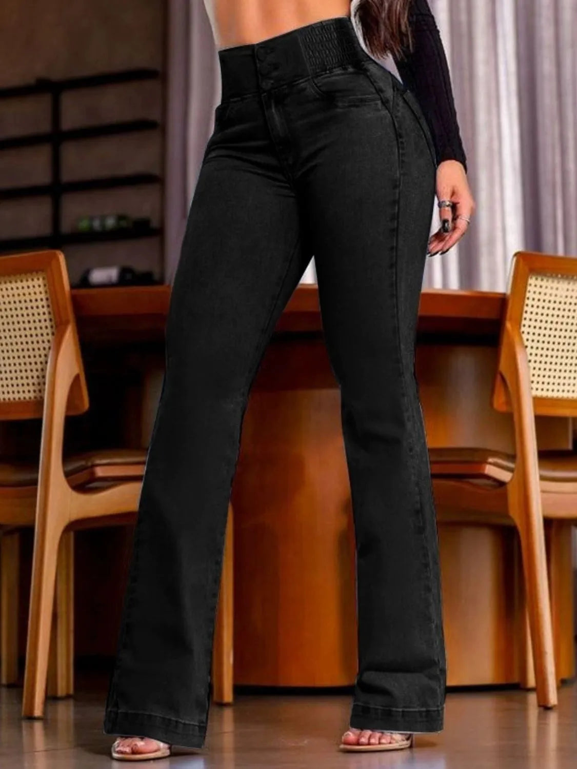 High Rise Bootcut Jeans - Merit Sell