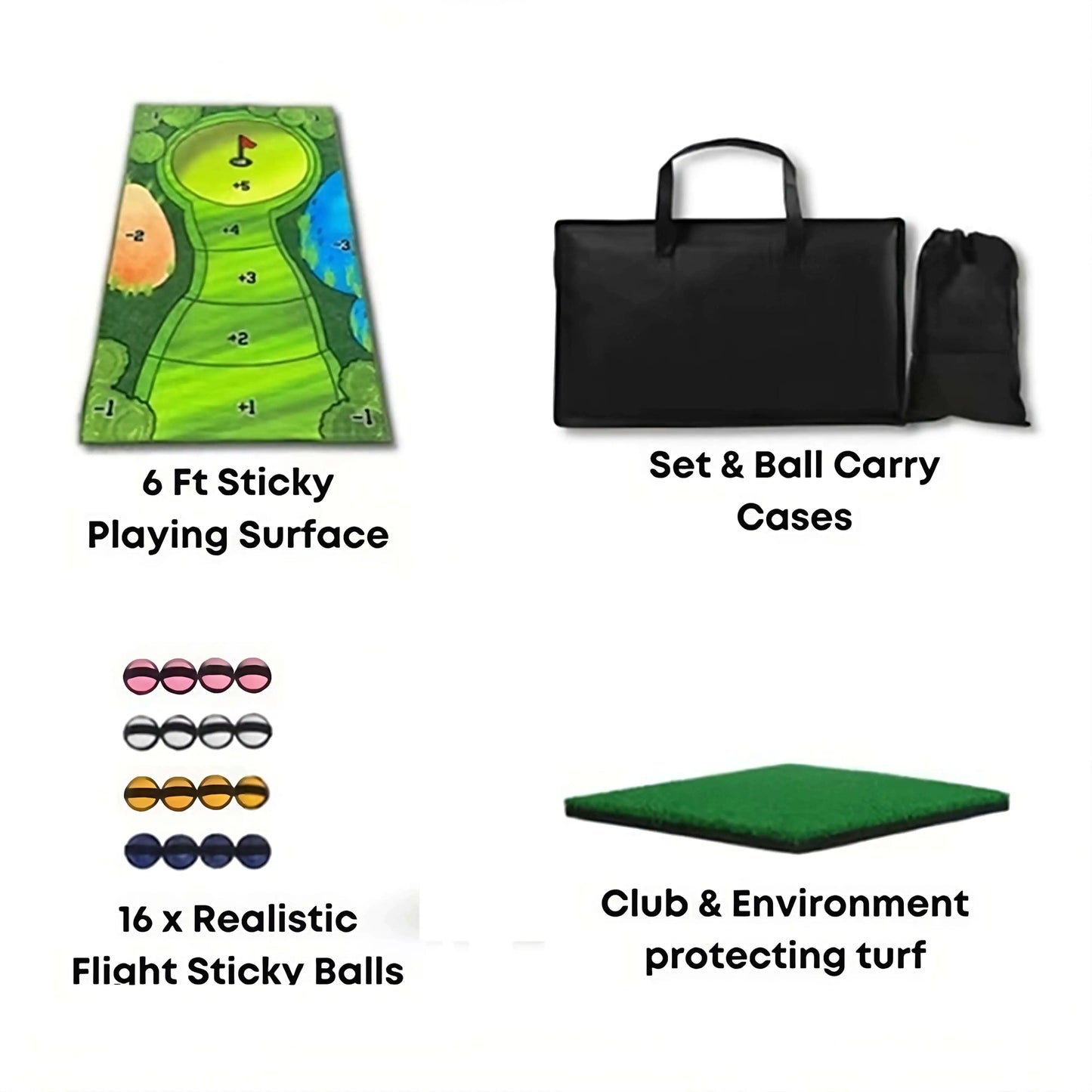 Battle Royale Golf Training Mat - Perfect Your Swing