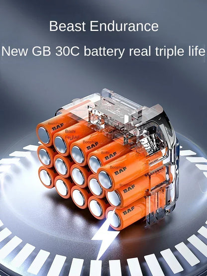 Multi-functional brush cutter for home GB 30C battery pack with triple life endurance by Merit Sell