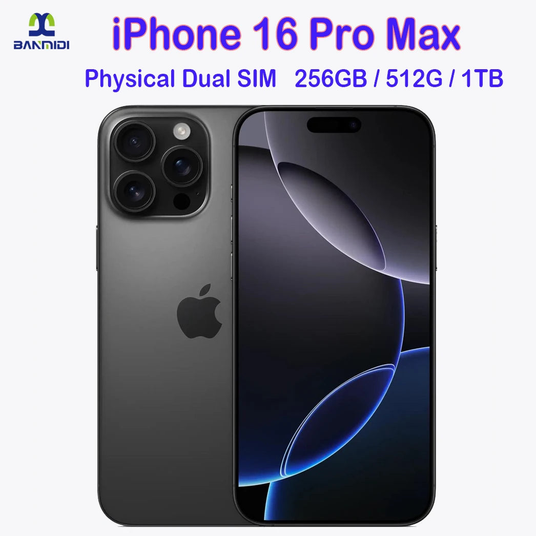 Buy iPhone 16 Pro Max 256GB online featuring physical dual SIM and sleek design