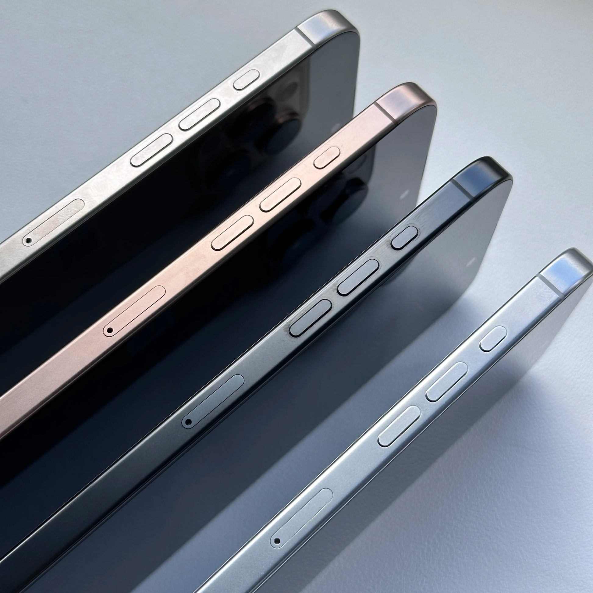 Buy iPhone 16 Pro Max 256GB online in various colors showcasing sleek design and buttons