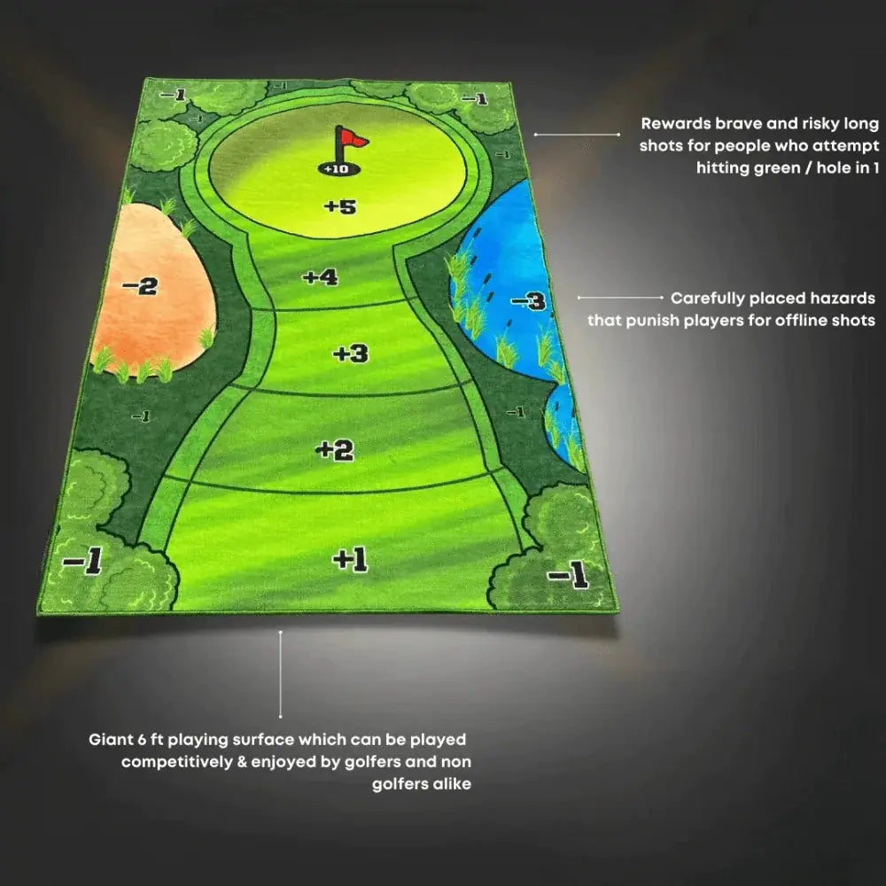 Battle Royale Golf Training Mat - Perfect Your Swing