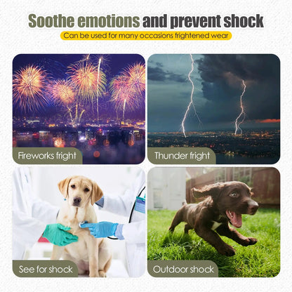 Merit Sell dog jacket for winter protecting dogs from fireworks fright thunder fright and outdoor shock