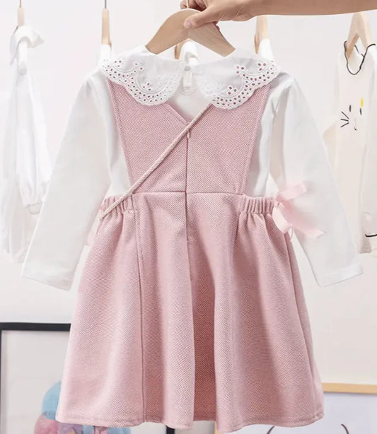 Spring And Autumn New Children Dress