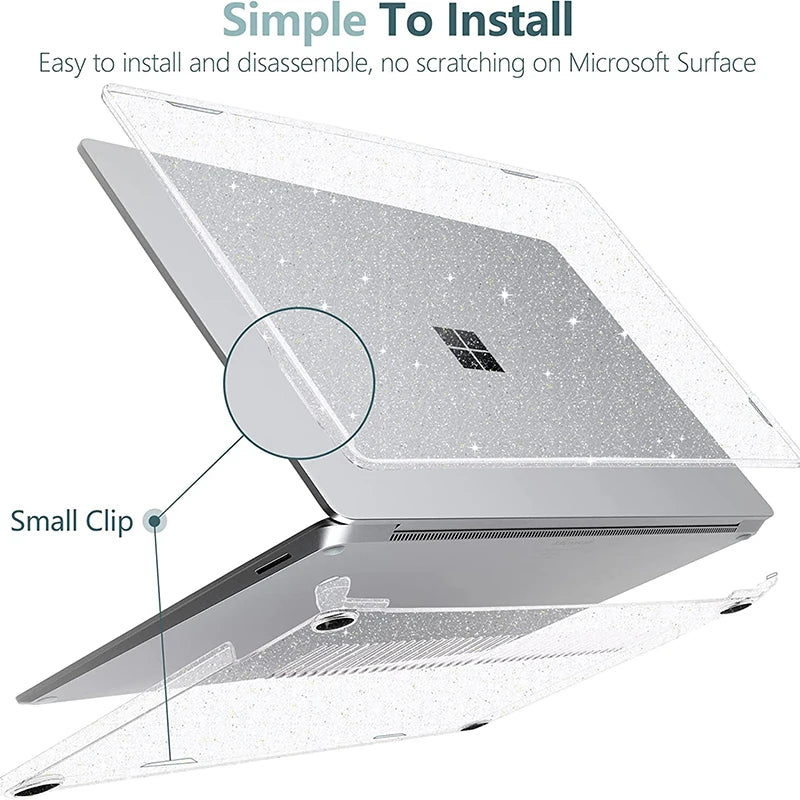 for Microsoft Surface Laptop Go 2 1 Case for Laptop 13.5 A1950 A1951 COVER for Laptop Go 2 12.4 Inch Case - Merit Sell