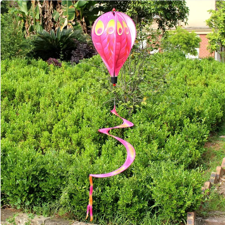 Colorful Hot Air Balloon Wind Spinner