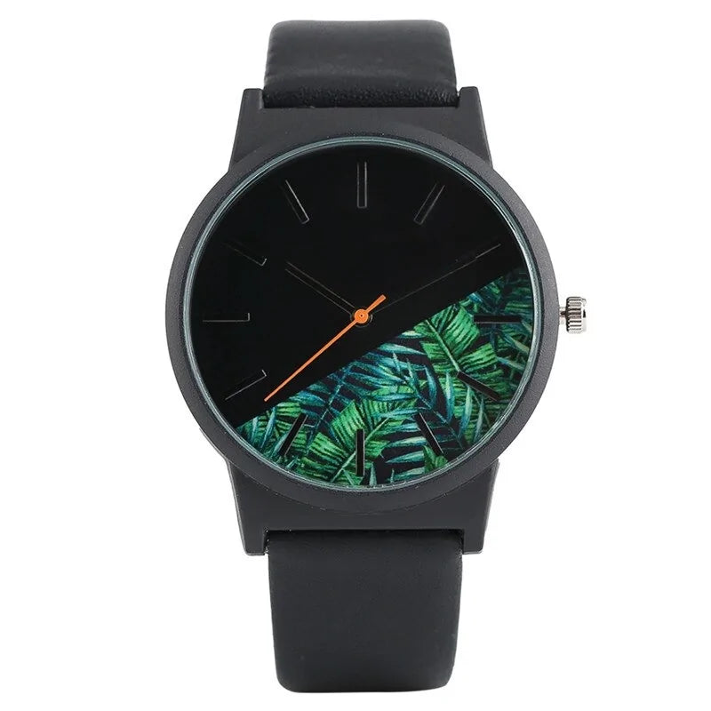 Jungle Design Quartz Wristwatch