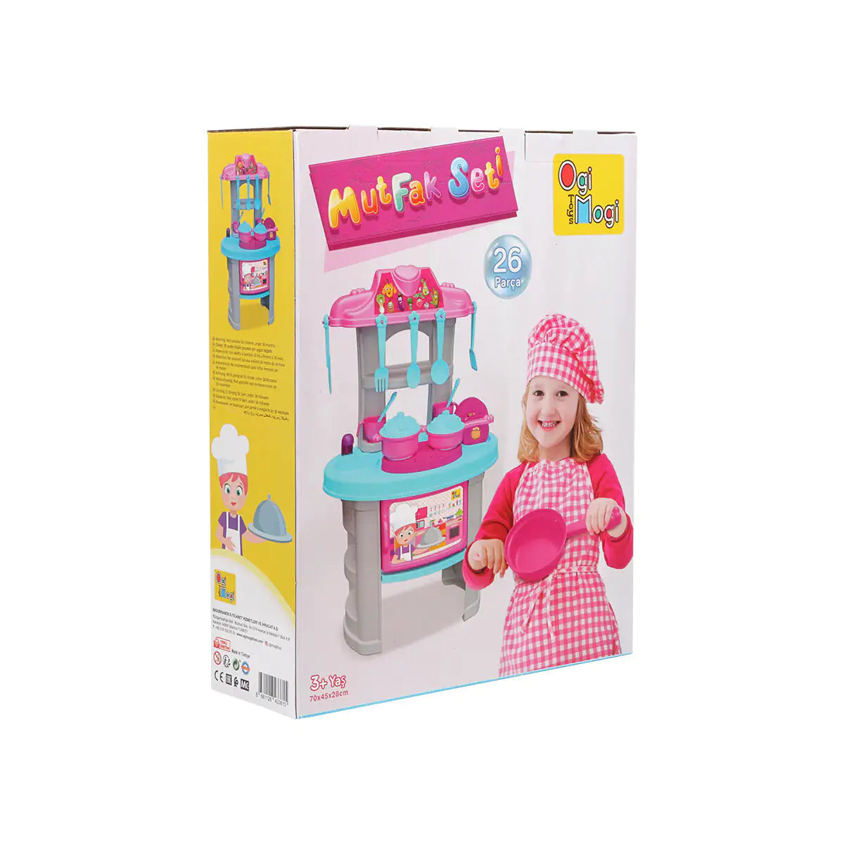 Ogi Mogi Toys Kitchen Set 26 Pieces