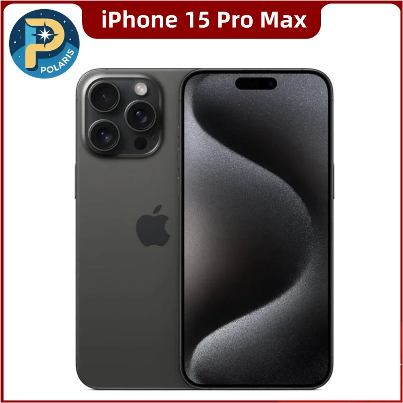 iPhone 15 Pro Max Dual eSIM 6.7" Genuine LTPO Super Retina XDR OLED NFC A17Pro 8GB 256/512GB/1TB 5G Cell Phone Official Standard - Merit Sell
