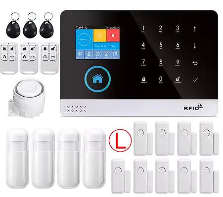 Wireless Home Security Alarm with WiFi & GSM