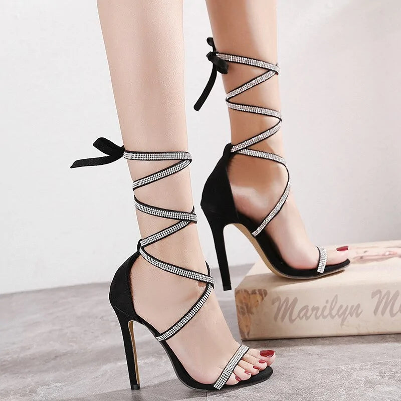 High Heels Gladiator Sandals