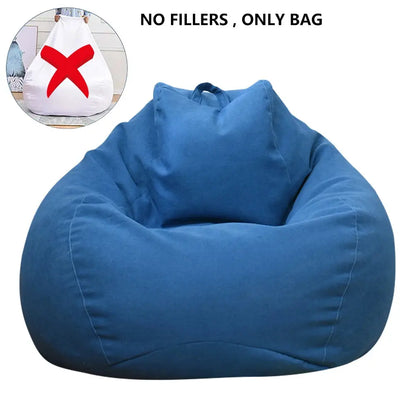Merit Sell blue lazy sofa cover for living room without fillers shown as bag only