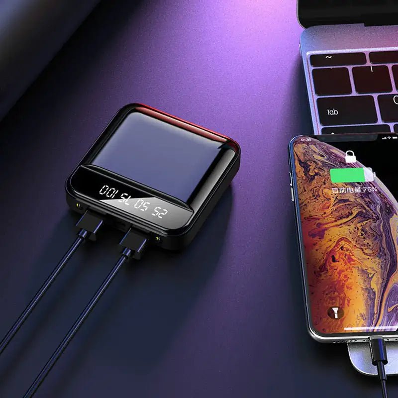 20,000mAh Portable Power Bank | Compact Mini External Battery Charger