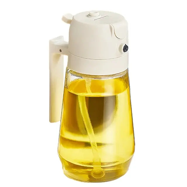 2-in-1 Kitchen Oil Spray Bottle | Efficient Cooking Tool