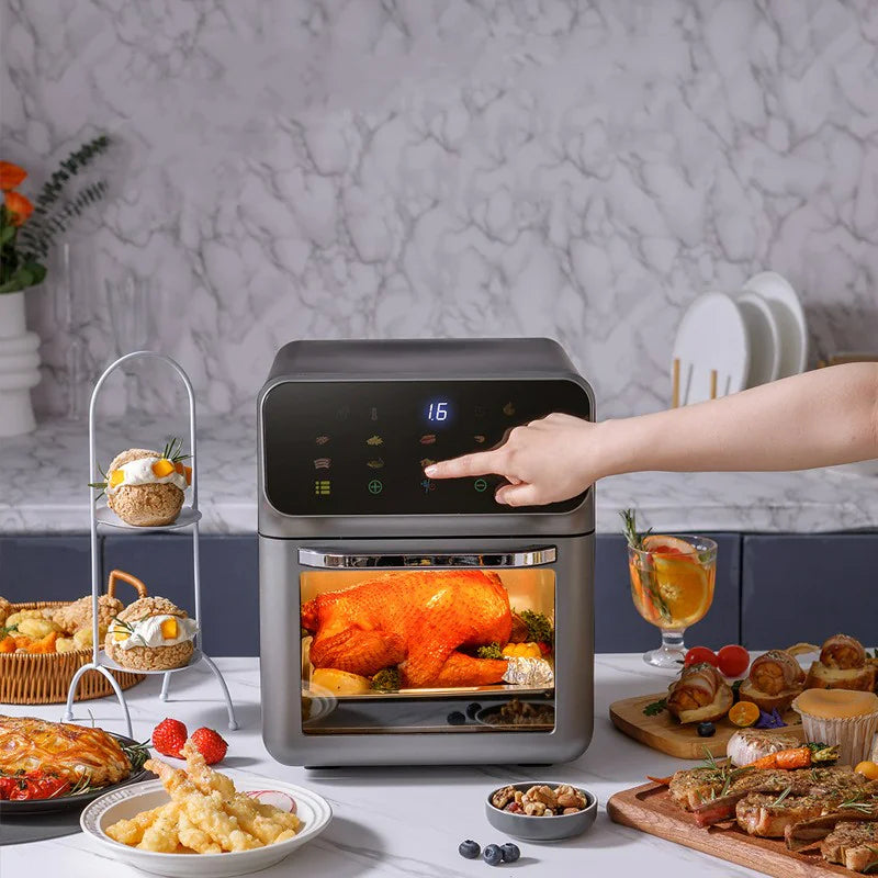 6L Automatic Air Fryer | Intelligent & Visual Cooking