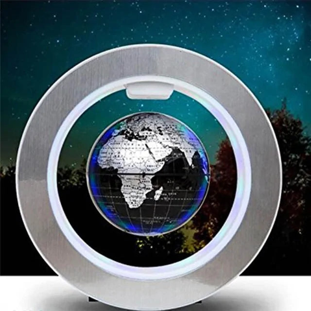 round LED Levitating Rotating Night Lamp