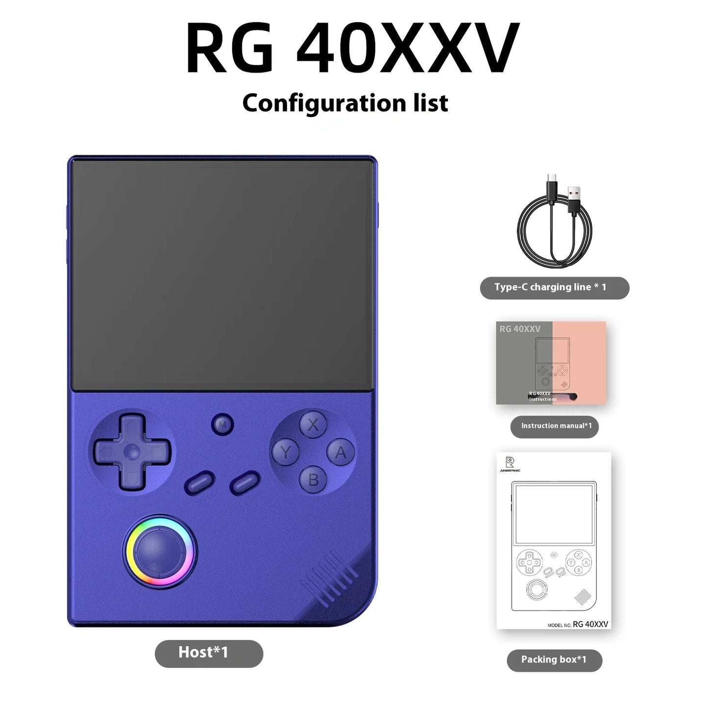 Retro RG40XXV Handheld Game Console 4