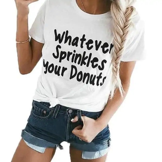 Whatever Sprinkles Your Doughnuts Shirt