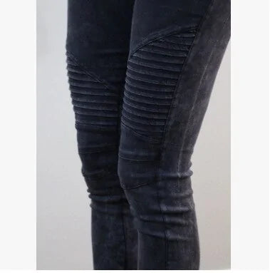 Pleat Jeggings