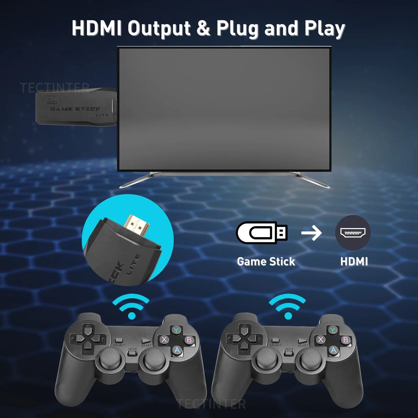 4K Wireless Game Controller | Ultimate Gaming Experience