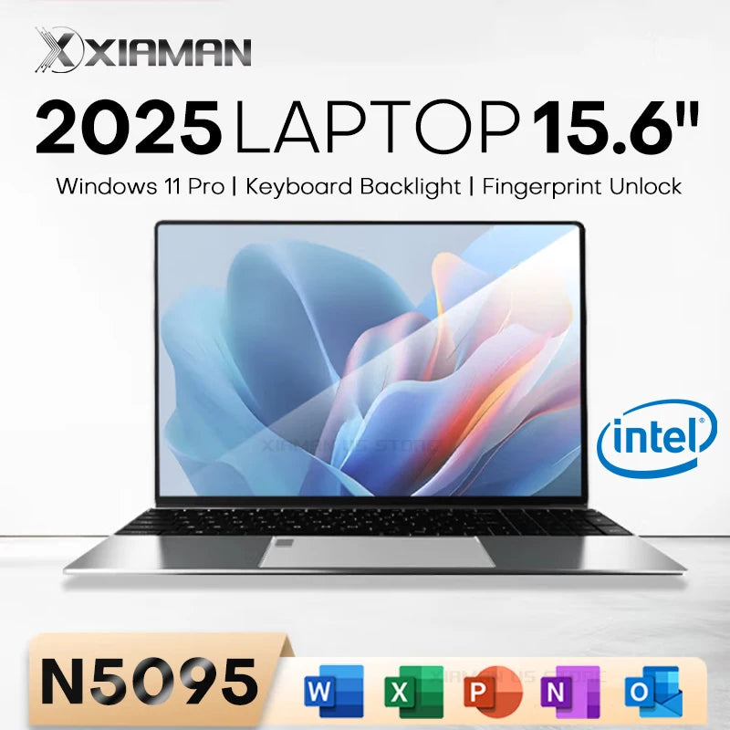 Merit Sell 15.6" Business and Study Laptop with Fingerprint Unlock - Merit Sell