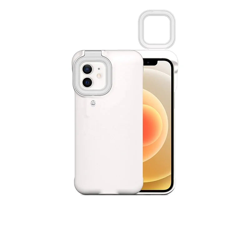 Selfie Ring Light Flash Case for iPhone